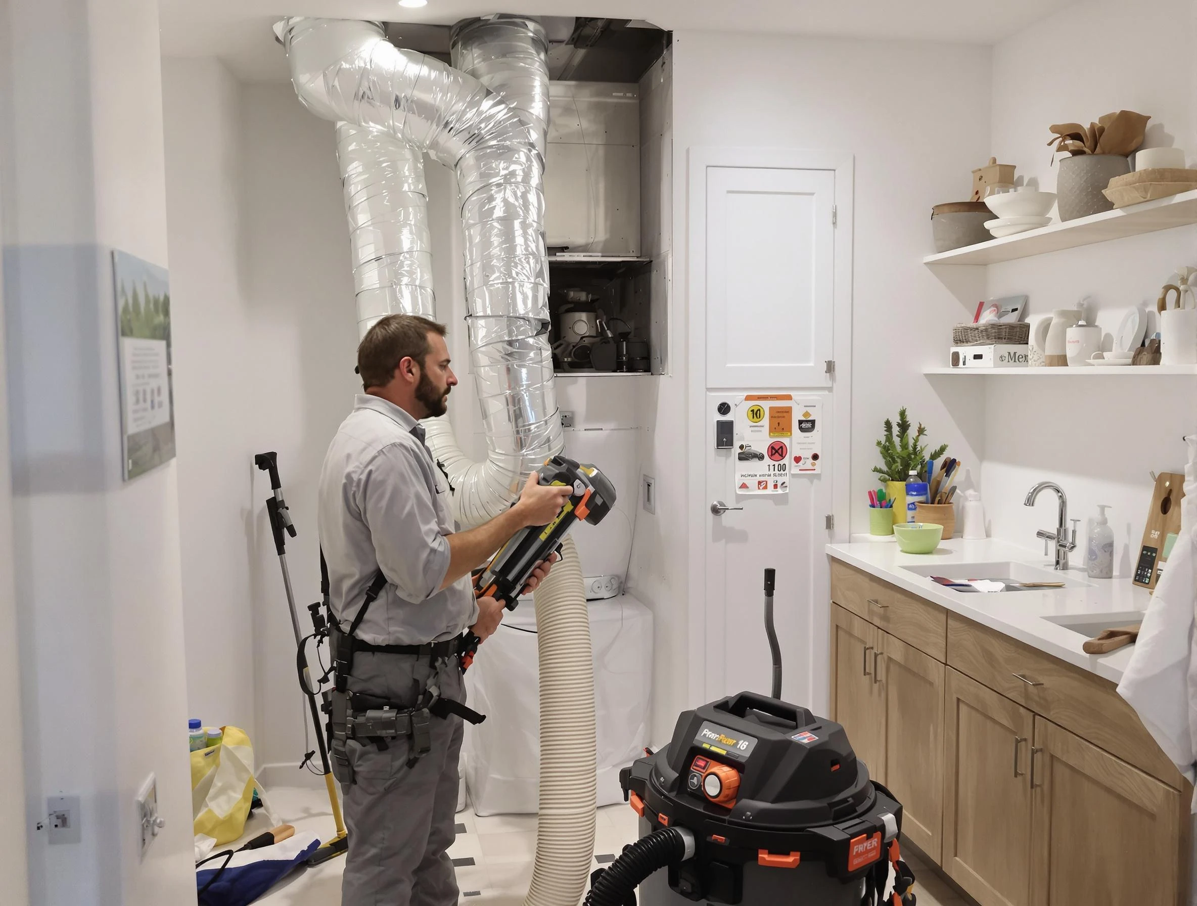 Clogged Dryer Vent Cleaning in Ohio