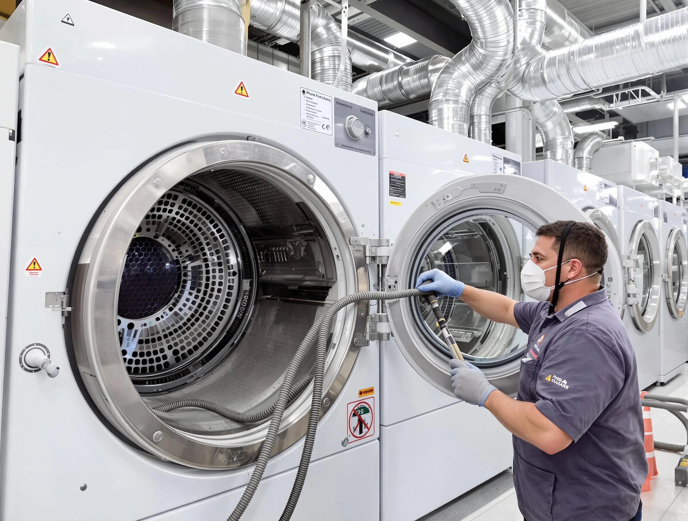 Industrial-grade dryer vent cleaning by Ohio Dryer Vent Cleaning in Ohio